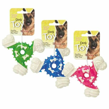 PETPALACE TPR Mighty Triangle Dog Toy PE3704560